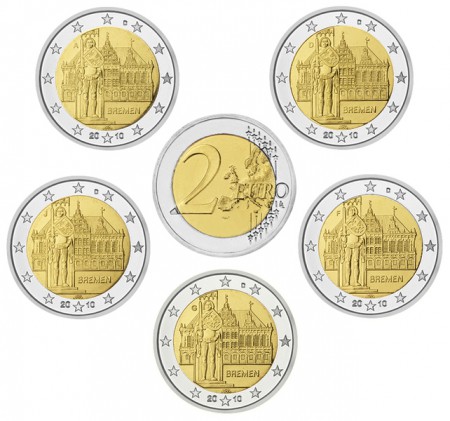 2010 - Nemecko - Sada (ADFGJ)